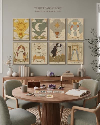 VIYYIEA Acoustic Wall Art Panels, Witchy Tarot Decorative Soundproof Panel - Image 4