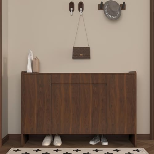 BOMENG Walnut Wood Contact Paper 32x158 inch Dark Brown Wood Wallpaper Peel and - Image 7