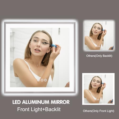 40x36 Inch LED Bathroom Mirror - Image 5