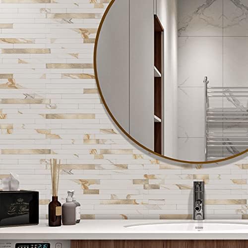 STICKGOO 2 Sheets Peel and Stick Backsplash Tile, Stick on Backsplash - Image 4