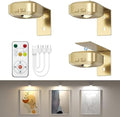 Picture Lights for Wall 3 Pcs, Rechargeable Battery Operated Magnetic Wall by Unknown