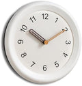 Mosewa 10" Wall Clock Silent Non-Ticking Battery Operated Wood Minimalist by MOSEWAWALLCLOCK