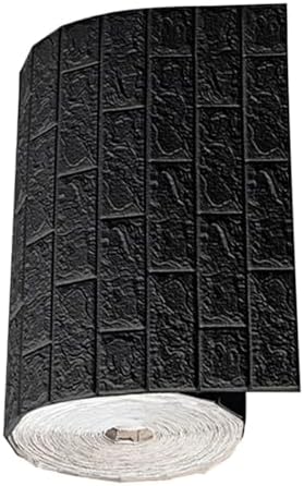 Queenbox 27.6x393.7 in Faux Brick Peel and Stick Foam Soft Waterproof Wall Panel - Image 2