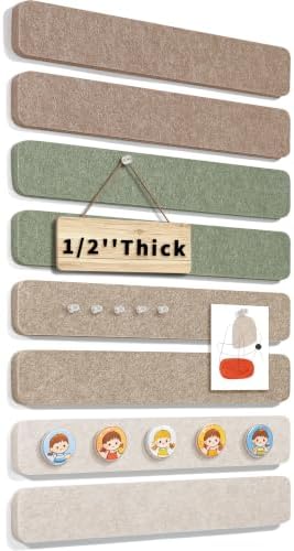 Small Cork Board Strip for Office, 1/2'' Corkboard Strips for Walls by Unknown
