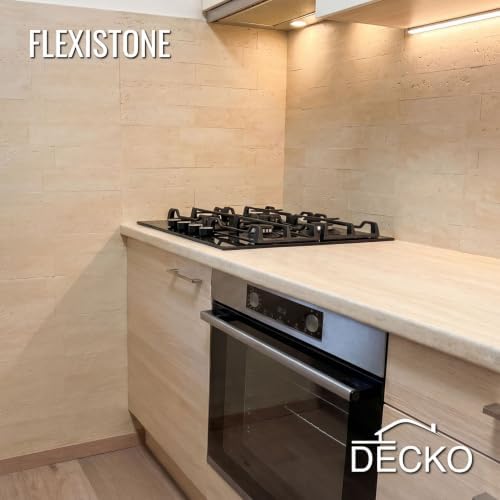 DECKO Flexistone 3D Stone Wall Panel Sample - Image 2