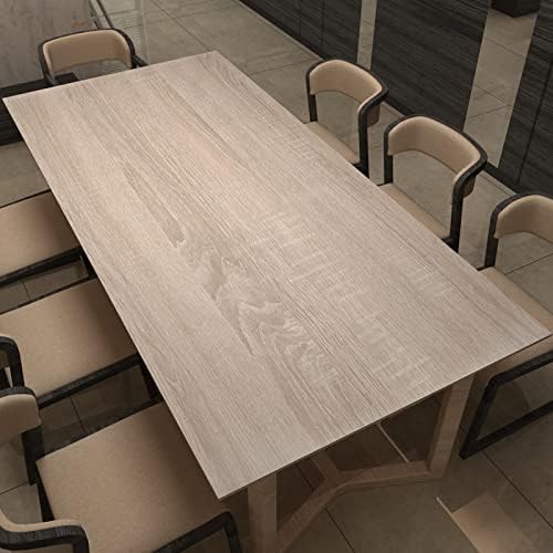 Boobest 15.7"x 354" Gray Wood Wallpaper Textured Peel and Stick Wallpaper - Image 4