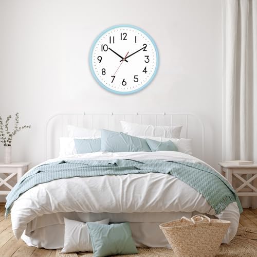 HZDHCLH Wall Clock Silent Wall Clocks Battery Operated 12 Inch Modern Non - Image 6