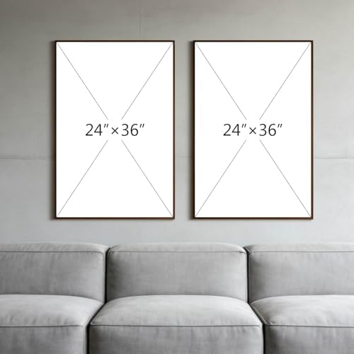 Thalasse Modern Abstract Wall Art Large Framed 3D Black White 24x36 In - Image 4