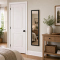 13.5" X 49.5" Full Length Door Mirror, Dorm Room and Entryway by Unknown