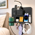 Floating Bedside Wall Shelf, Metal Wall Organizer by ODCPN