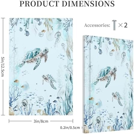 Light Switch Cover Plate Teal Blue Ocean Sea Turtle Seabed Plants 1 Gang No - Image 5