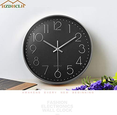HZDHCLH Wall Clocks for Living Room Bedroom Office Classroom Decor Small Silent - Image 5