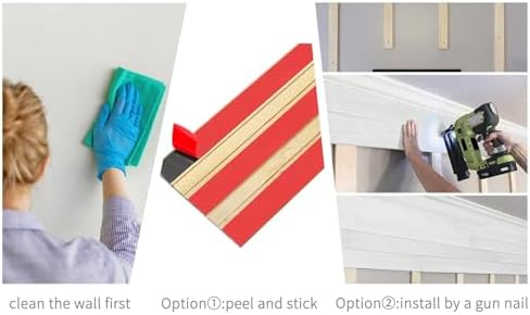 Real Wood Wall Planks-5" White Shiplap Panel Peel and Stick 10Pack 12.5SqFt - Image 6