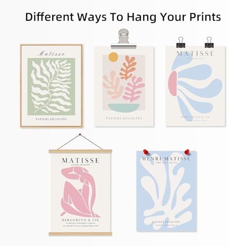 Henri Matisse Wall Art Prints Pink Blue Canvas Wall Decor Aesthetic Pictures - Image 7