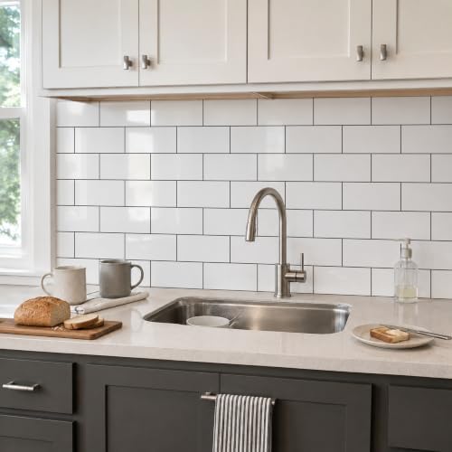 StyloVue 100 Pieces Peel and Stick Backsplash - Image 3