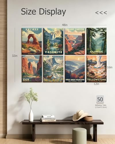 InSimSea Acoustic Art Wall Panels, Vintage Travel Wall Art - Image 2