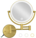 10X Magnifying Makeup Mirror Wall Mounted by LEDOOLE