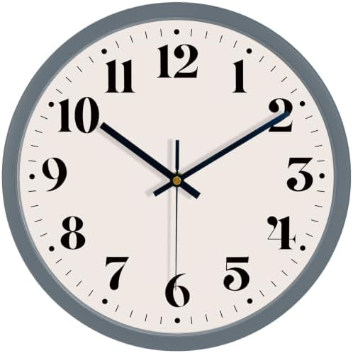 12" Modern Silent Wall Clock by MABPEDO