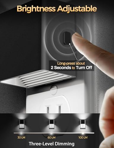DORESshop Night Lights Plug into Wall, Plug in Nightlight - Image 3