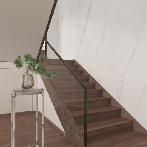BAYYA White Marble Wallpaper Peel Stick Countertops Granite Contact Paper - Image 3