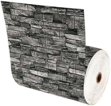 Waterproof Wall Panels 27.5" x 196.8" Faux Brick Wallpaper Peel and Stick Art by homeemoh