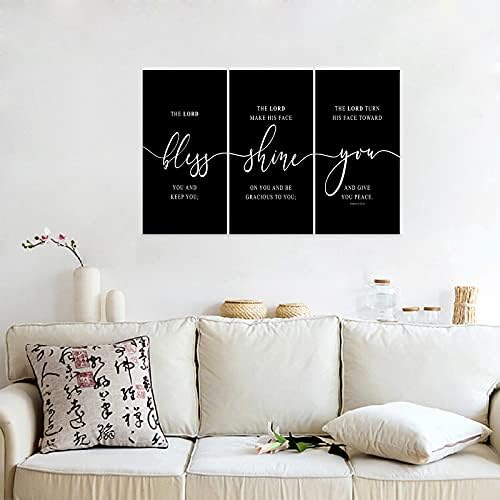 Office Wall Art-3 Panel Motivational Wall Art, Inspirational Quotes Canvas Art - Image 4