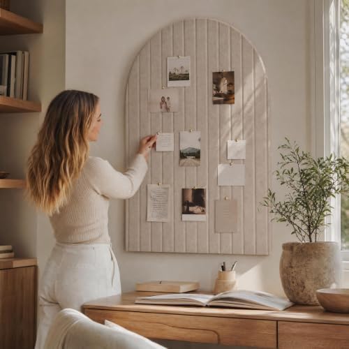 Large Arched Felt Bulletin Board - Image 6