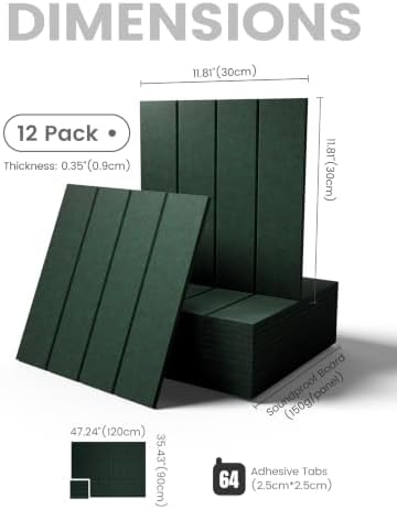 Fluxynara Felt Bulletin Board & Cork Board Alternative, Christmas Green-1 - Image 2