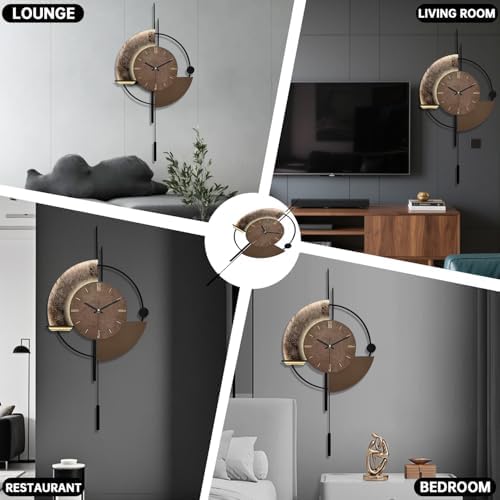 SIN&MI Wall Clock, Decorative Wall Clocks - Image 4