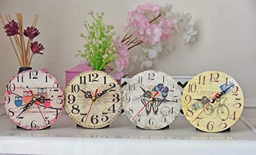 Wall Clocks, Silent Non Ticking-5 Inch Quality Quartz Battery Operated Round - Image 5