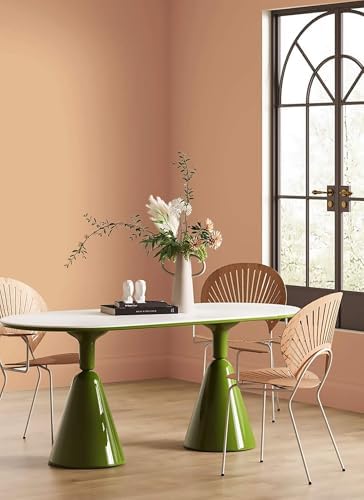 Dimoon 393''x17.7'' Orange Peel and Stick Wallpaper Contact Paper Modern Self - Image 7