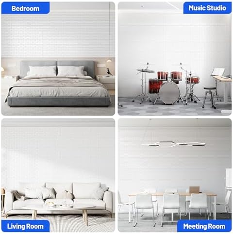 Self-Adhesive Acoustic Panels High Density Sound Proof Foam Panels - Image 6