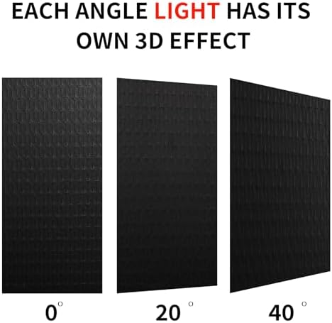 3D Peel and Stick Wallpaper, 15.7" X 118.1" Black Diamond Pattern - Image 7