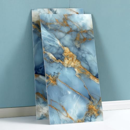 Haimin 3D Wall Panels Peel and Stick Marble Tile Look 10 Pack Waterproof - Image 5