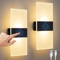 Wall Sconce, LED Wall Lights for Room Decor, Touch Control by SURPALIG