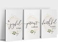 Office Wall Art-3 Panel Motivational Wall Art, Inspirational Quotes Canvas Art by GUTTATYART