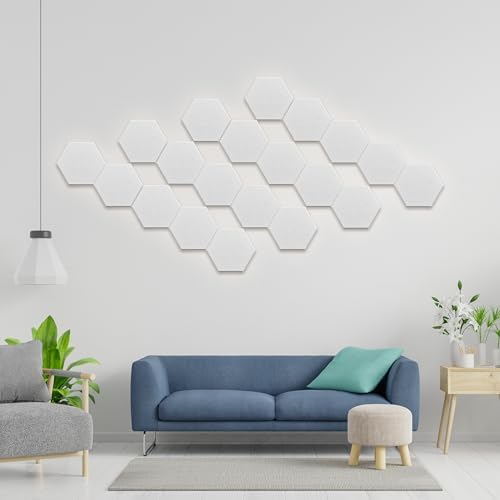 Hexagon Acoustic Panels, 12 Pack Self-Adhesive Sound Panels - Image 5