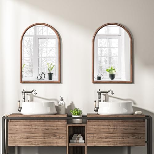 20"x30" Arch Wall Mirror for Wall, Wall Mounted Vanity Mirror for Bedroom - Image 2