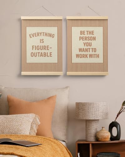 FGFK Positive Affirmations Wall Art Poster Hanger Frame 12x16 Inch - Image 5
