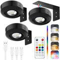 3.3" Picture Lights for Wall Spotlight, 2000mAh Rechargeable by Skairipa
