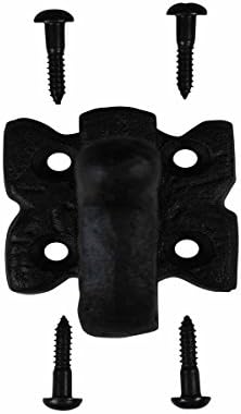 Renovators Supply Manufacturing Elephant Trunk Wall Hook, Cast Iron Black - Image 6