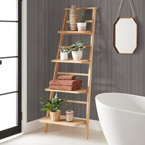 Grasscloth Peel and Stick Wallpaper, A Set of 15.7"x1181" Brown Self-Adhesive - Image 5