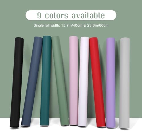 SOON AFTER Sage Green Peel and Stick Wallpaper Matte Light Green Contact Paper - Image 2