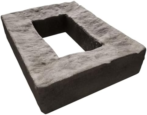 Universal Electrical Cover for EverStone Faux Stone Siding Panels, Smolder Color - Image 5