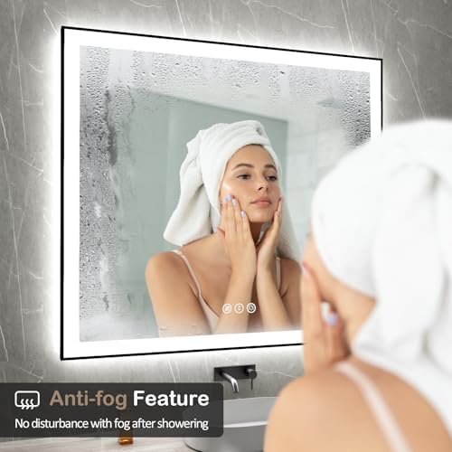 40x36 Inch LED Bathroom Mirror - Image 5