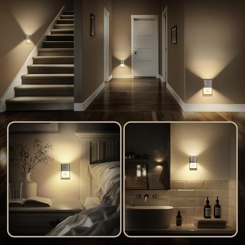 DORESshop LED Night Lights Plug into Wall, Plug in Nightlight - Image 4