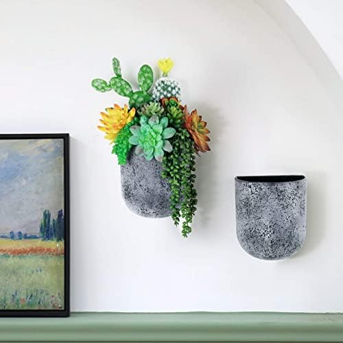 LA JOLIE MUSE Wall Planters for Indoor Plants, Hanging Flower Pots, 2 Pack - Image 3