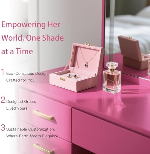 Ismoon 17.7inx197in Pink Wallpaper Peel and Stick Wallpaper Pink Contact Paper - Image 2