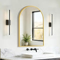 FICTOR 20" x 30" Arched Bathroom Vanity Mirror by FICTOR