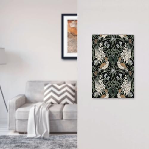 Light Switch Cover Plate William Morris Vintage Floral Plants And Birds 1 Gang - Image 7